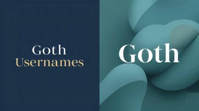 Goth Usernames