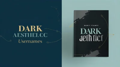 dark aesthetic usernames