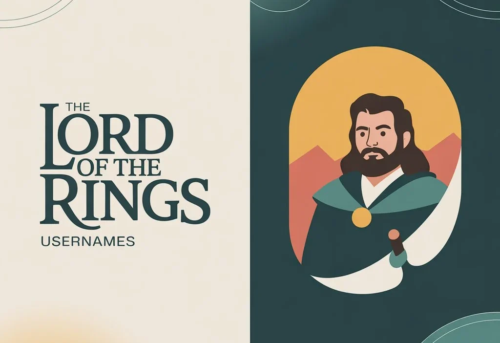 Lord of the Rings Usernames