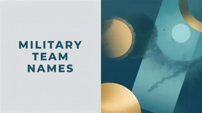 military team names