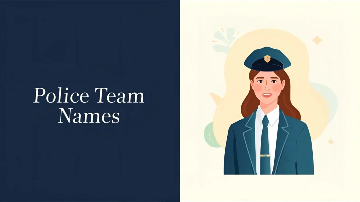 police team names