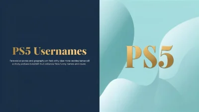 ps5 usernames