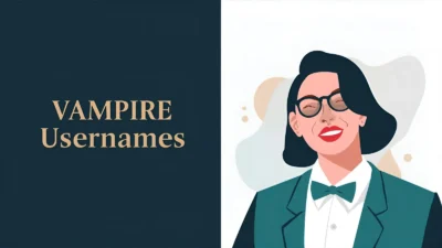 vampire usernames