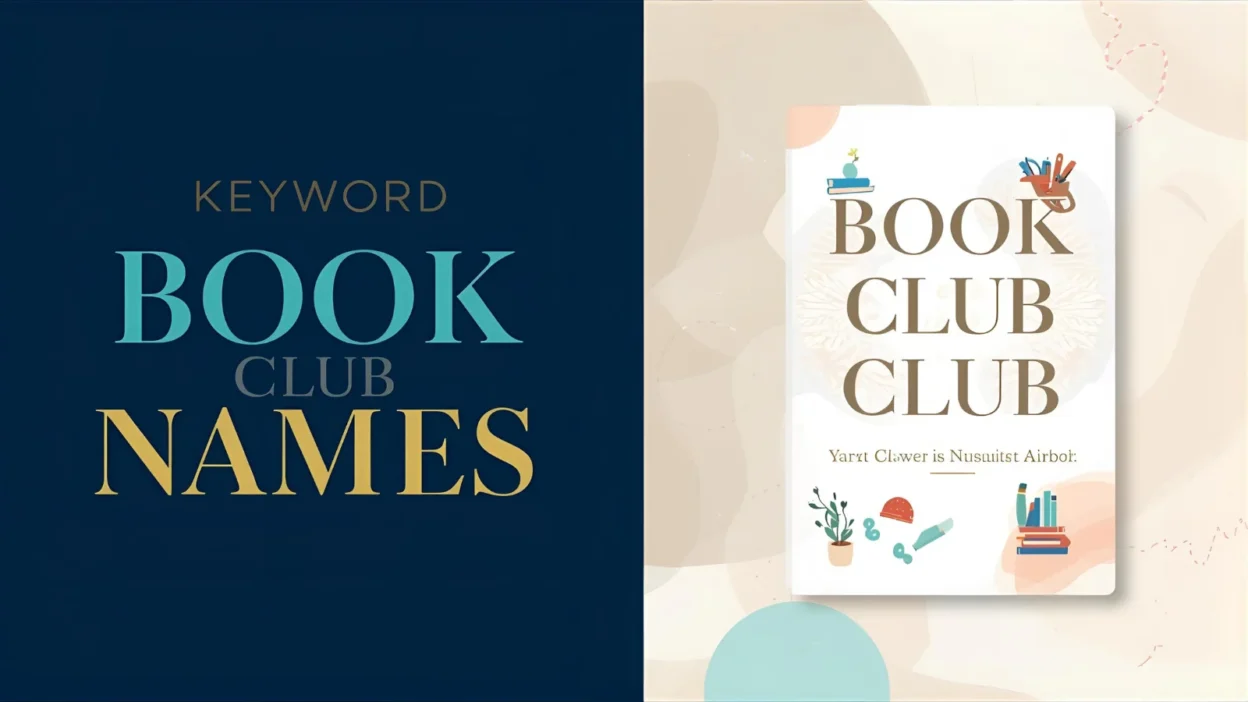 book club names