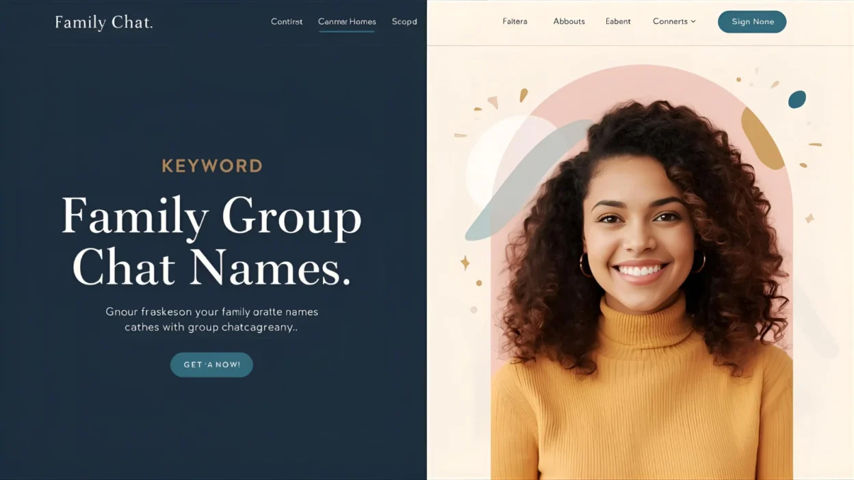 family group chat names