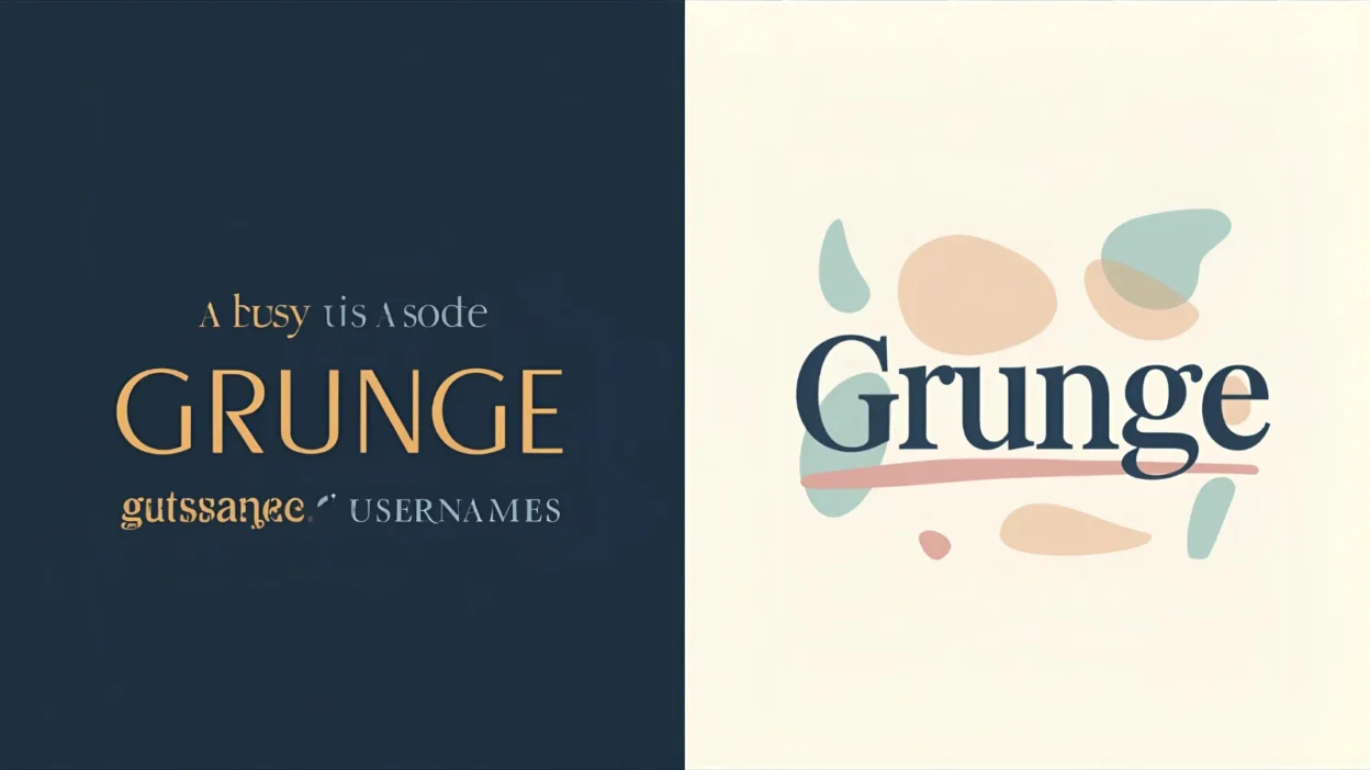 grunge usernames