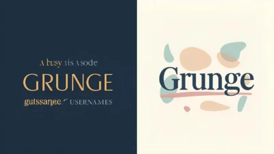 grunge usernames