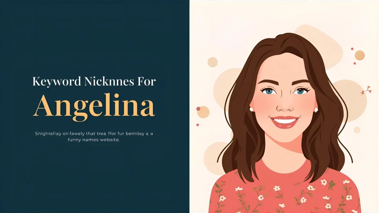 nicknames for angelina