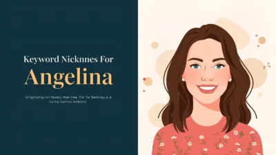 nicknames for angelina
