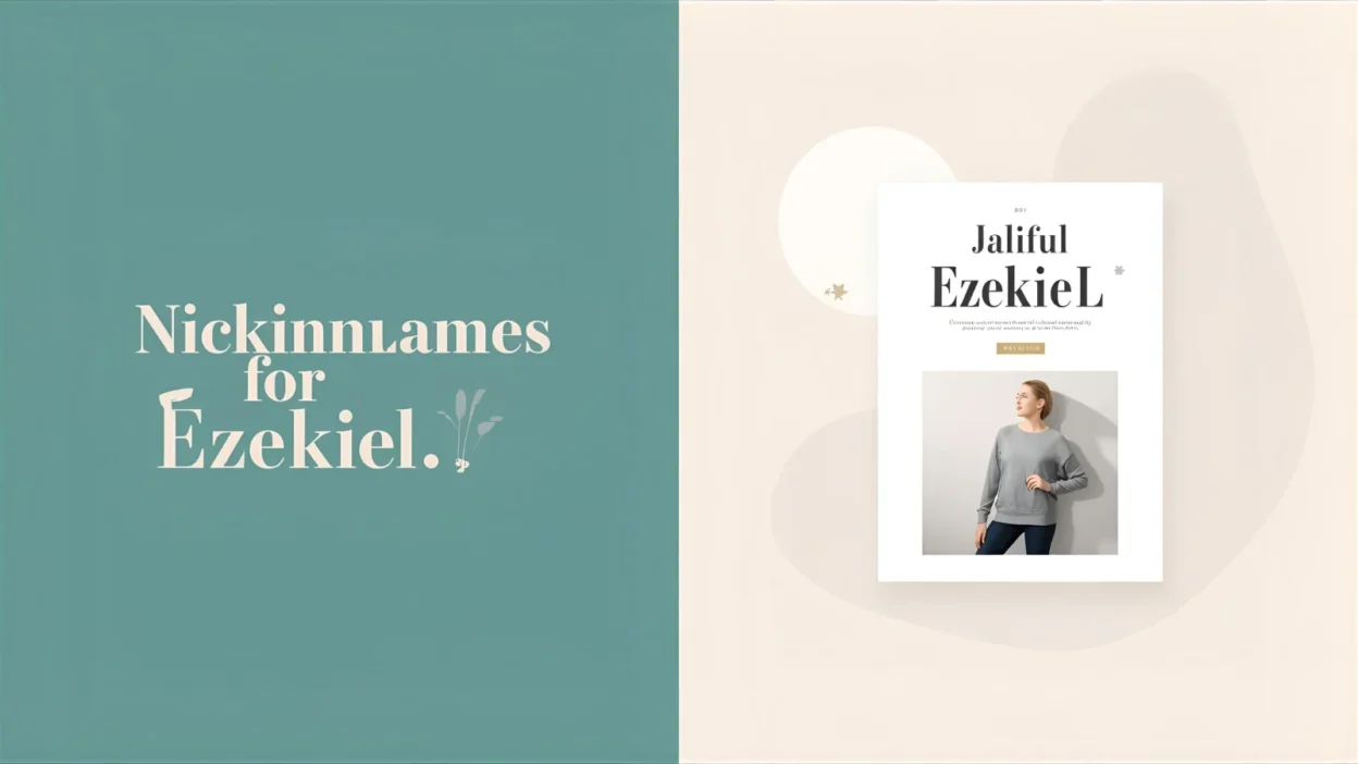 nicknames for ezekiel