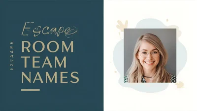 escape room team names