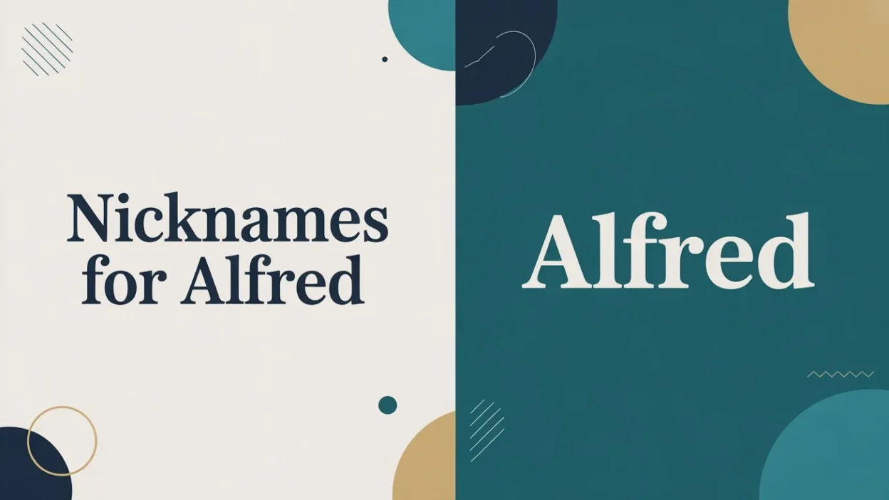 nicknames for alfred