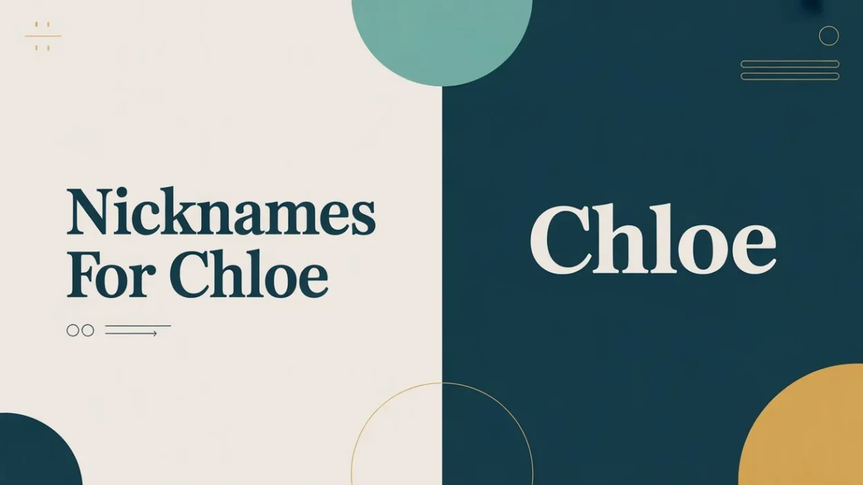 nicknames for chloe