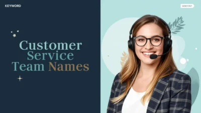 customer service team names