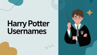 harry potter usernames