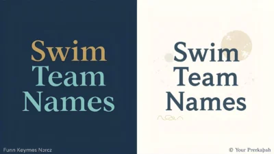 swim team names