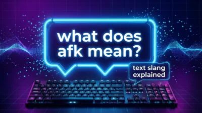 what does afk mean