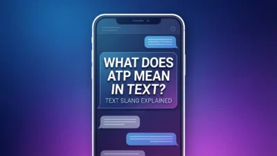 what does atp mean in text