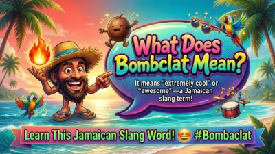 what does bombaclat mean