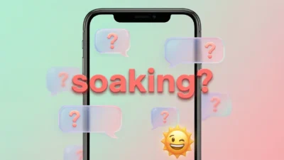 what does soaking mean