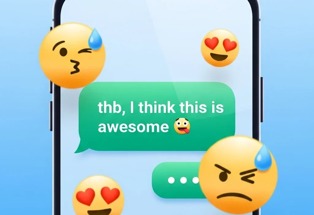 what does thb mean in text